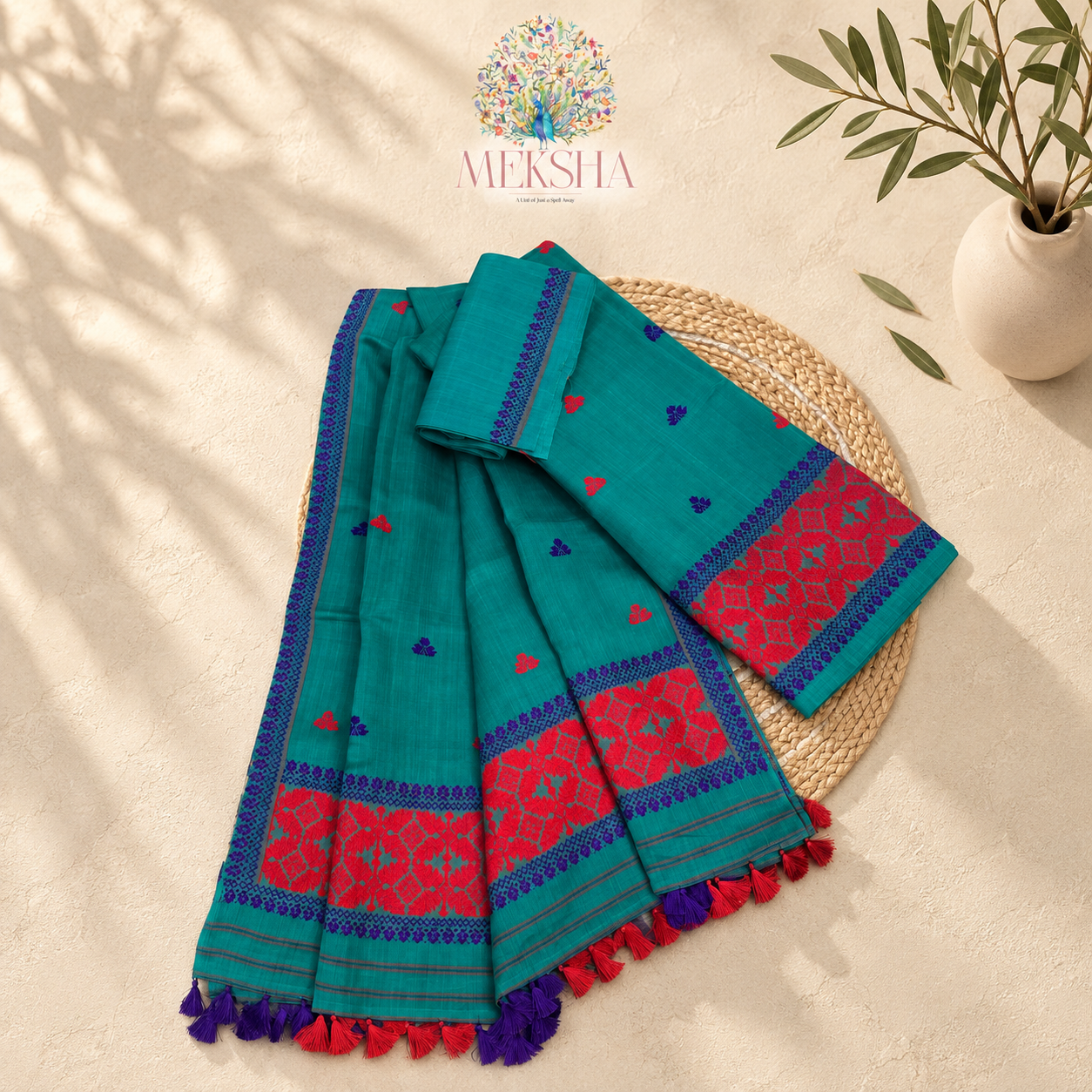 Ananya Cotton Nuni Mekhela Sador