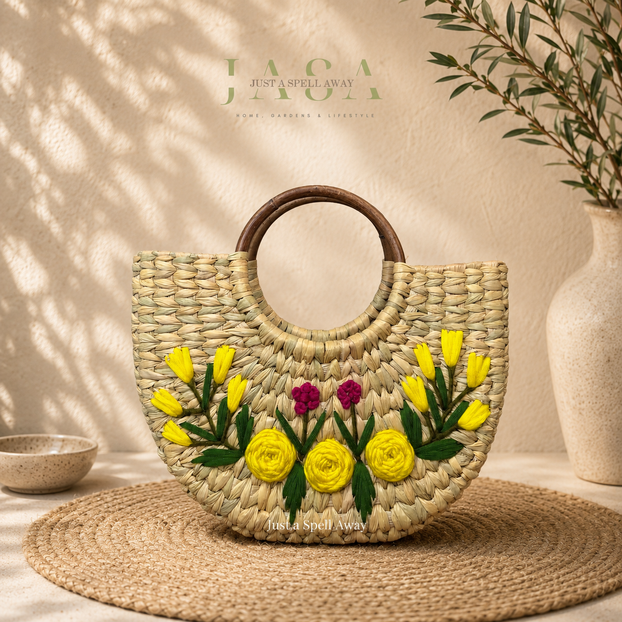 Yellow Rose Mini Bag