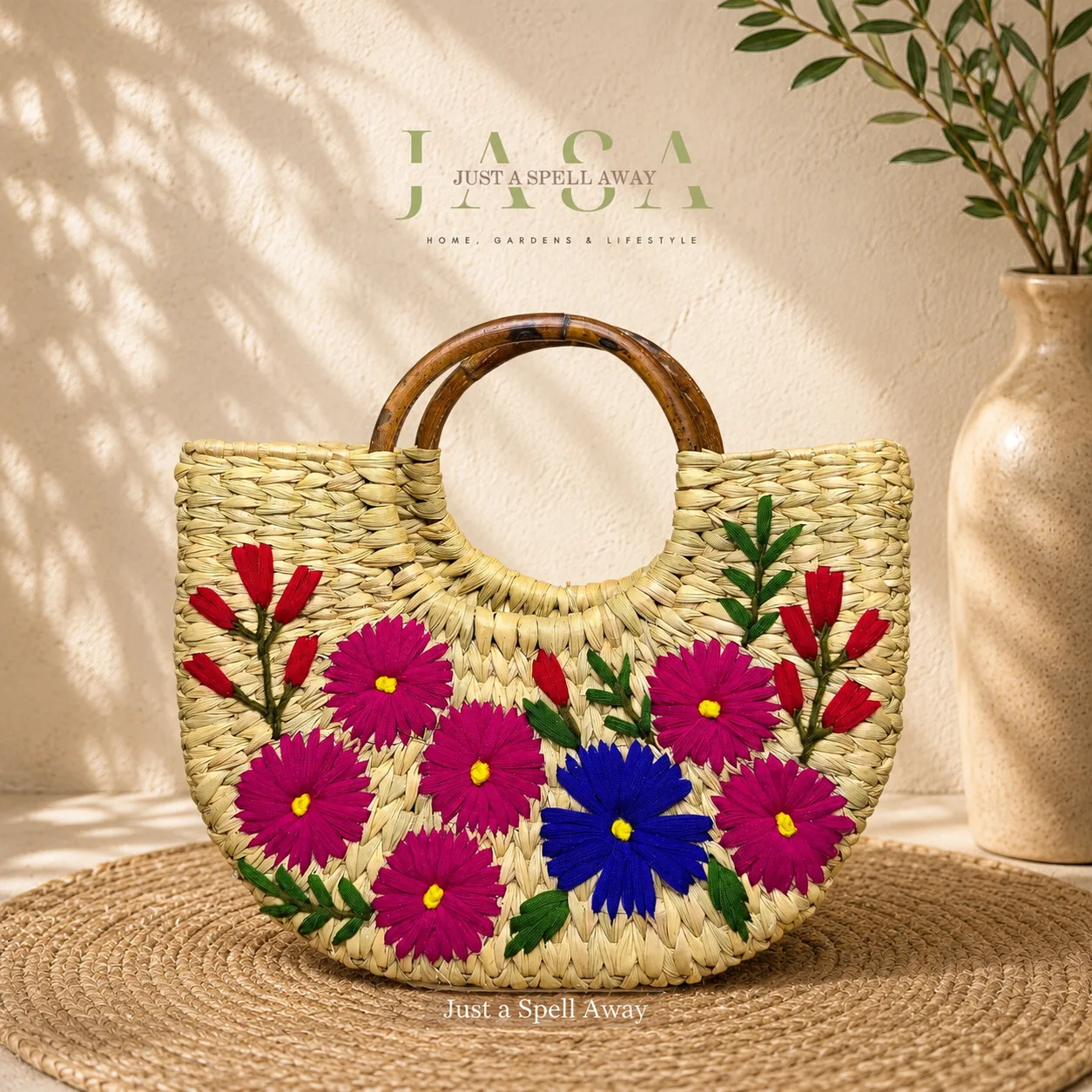 Purple Bloom Mini Bag