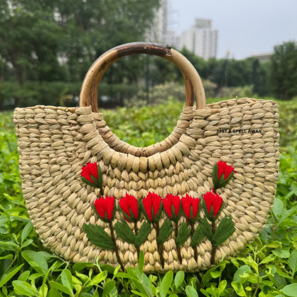 Red Tulip Mini Bag