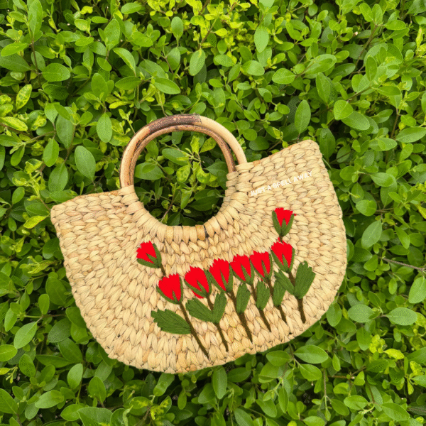 Red Tulip Mini Bag