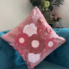 Blush Blossom Baby Pink Cushion Cover