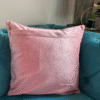 Blush Blossom Baby Pink Cushion Cover