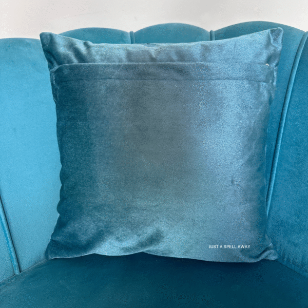 Blush Blossom Icey Blue Cushion Cover
