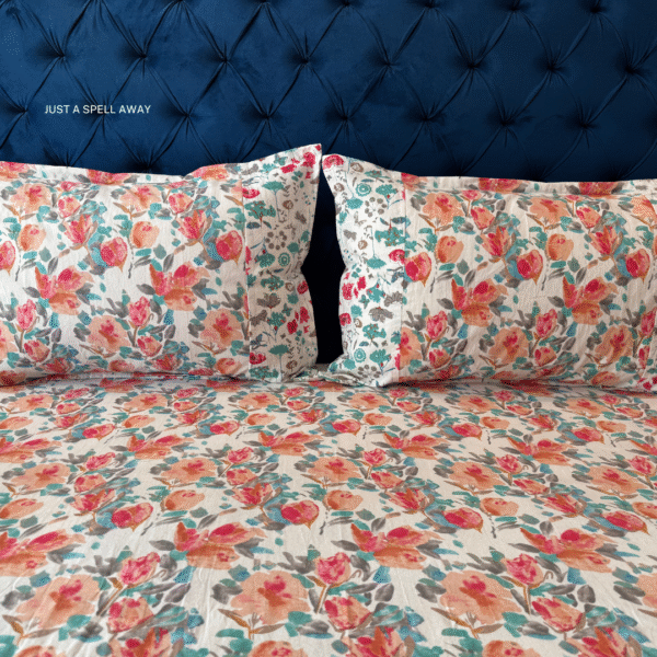 Gardenia King Bedsheet - Off White