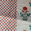 GENDHA PHOOL ORANGE 2 Genda Phool Queen Bedsheet- Orange