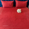 MANJARI RED 1 Manjari King Bedsheet - Red