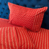 MANJARI RED 3 Manjari King Bedsheet - Red