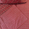 Rang Manch King Bedsheet- Red