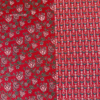 Rang Manch King Bedsheet- Red