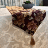SATIN TABLE RUNNER- MAROON 4 Satin Bloom Maroon