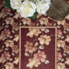 FLORAL MUSE CENTRE TABLE COVER - MAROON Floral Muse Center Table Cover-Maroon