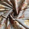 FLORAL MUSE TABLE COVER BEIGE BROWN Floral Muse Table Cover - Beige Brown