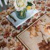 Floral Muse Table Cover - Light Brown