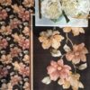 Floral Muse Table Cover BLACK 2 Floral Muse Table Cover - Black