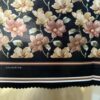 Floral Muse Table Cover BLACK 4 Floral Muse Table Cover - Black