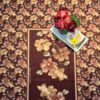 Floral Muse Table Cover MAROON 5 Floral Muse Table Cover - Maroon