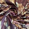 Floral Muse Table Cover Maroon 1 Floral Muse Table Cover - Maroon