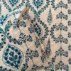 Phulwadi Queen Bedsheet- Blue