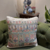 Raja Rani Cushion Cover - Ivory White