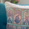 Raja Rani Cushion Cover - Ivory White