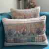 RAJA RANI CUSHION COVER IVORY WHITE 6 Raja Rani Cushion Cover - Pearl White