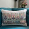 RAJA RANI CUSHION COVER IVORY WHITE (RECTANGLE) 2 Raja Rani Cushion Cover - Pearl White
