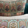 Raja Rani Cushion Cover - Mehendi Brown