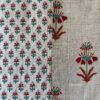 Roohani Queen Bedsheet - Orange