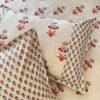 Roohani Queen Bedsheet - Orange