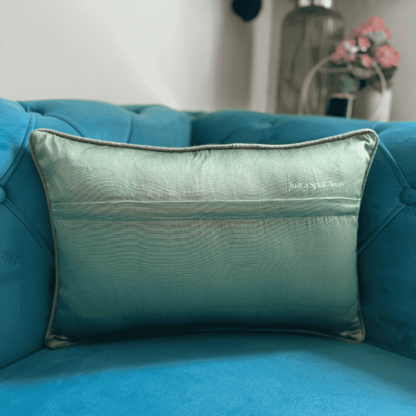 Raja Rani Cushion Cover - Green