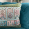 Raja Rani Cushion Cover - Green