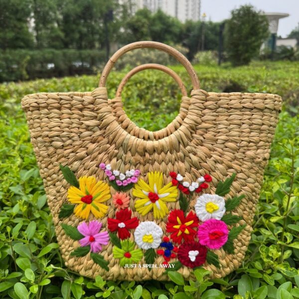 V4 Floral V Bag