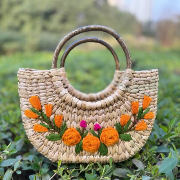 Yellow Rose Bouquet Mini Bag